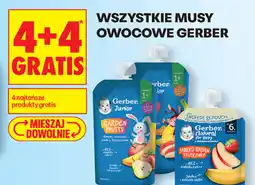 Biedronka Musy owocowe Gerber oferta