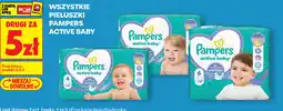 Biedronka Pieluszki Pampers Active Baby oferta