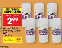 Biedronka Wkład olejowy do zniczy Lumia oferta