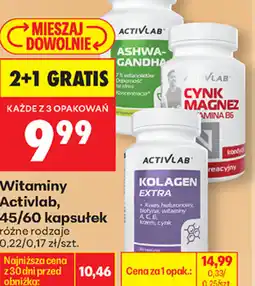 Biedronka Witaminy Activlab oferta