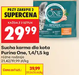 Biedronka Sucha karma dla kota Purina One oferta