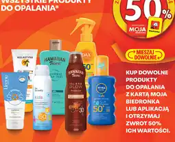 Biedronka Produkty do opalania oferta