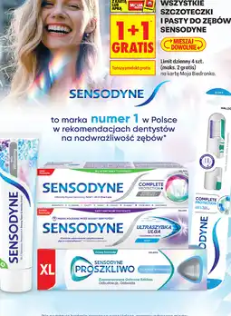 Biedronka Szczoteczki i pasty do zębów Sensodyne oferta