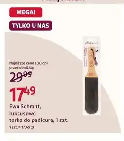 Rossmann Luksusowa tarka do pedicure Ewa Schmitt oferta
