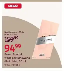 Rossmann Woda perfumowana dla kobiet Bruno Banani oferta