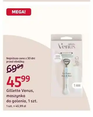 Rossmann Maszynka do golenia Gillette Venus oferta