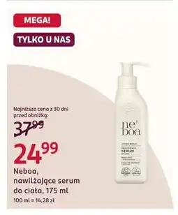 Rossmann Nawilżające serum do ciała Neboa oferta