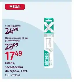 Rossmann Szczoteczka do zębów Elmex oferta