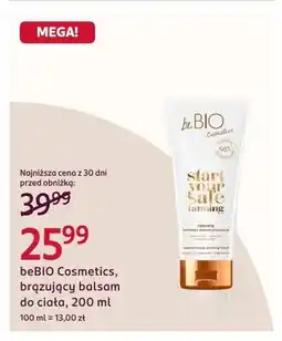Rossmann Brązujący balsam do ciała beBIO Cosmetics oferta