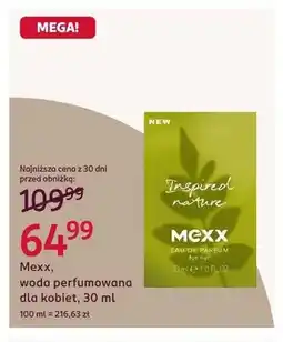 Rossmann Woda perfumowana dla kobiet Mexx oferta