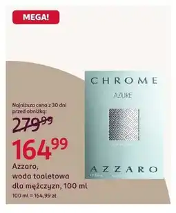 Rossmann Woda toaletowa dla mężczyzn Azzaro oferta