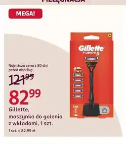 Rossmann Maszynka do golenia z wkładami Gillette oferta
