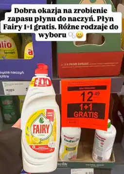 ALDI Płyn do mycia naczyń Fairy Base Cytryna Green oferta