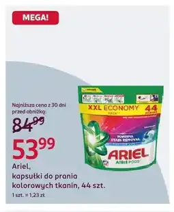 Rossmann Kapsułki do prania kolorowych tkanin Ariel 44szt oferta