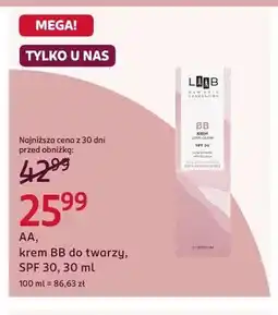 Rossmann Krem BB do twarzy AA SPF 30 oferta