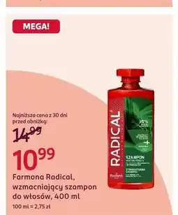 Rossmann Wzmacniający szampon do włosów Farmona Radical oferta