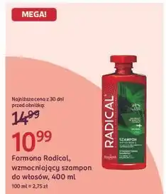 Rossmann Farmona Radical, wzmacniający szampon do włosów oferta
