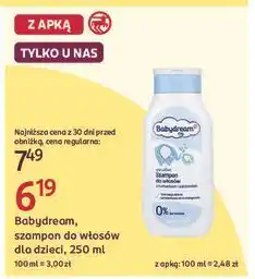 Rossmann Babydream, szampon do włosów dla dzieci oferta