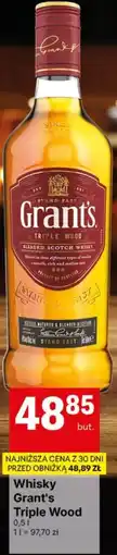 Delikatesy Centrum Whisky Grant's Triple Wood oferta