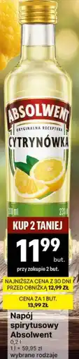 Delikatesy Centrum Napój spirytusowy Absolwent oferta