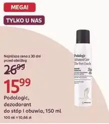 Rossmann Podologic, dezodorant do stóp i obuwia oferta