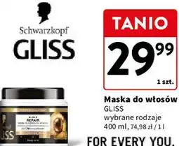 Intermarche Maska do włosów GLISS oferta