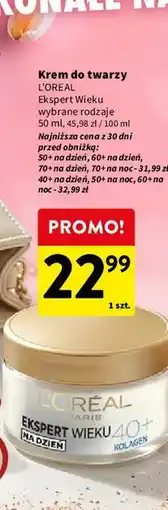 Intermarche Krem do twarzy Ekspert Wieku oferta