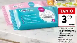Intermarche Chusteczki do higieny intymnej / odświeżające VENUS wybrane rodzaje oferta
