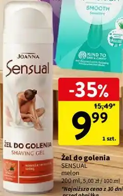 Intermarche Żel do golenia SENSUAL oferta