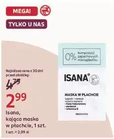 Rossmann Isana, kojąca maska w płachcie, 1 szt oferta