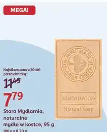 Rossmann Stara Mydlarnia, naturalne mydło w kostce oferta