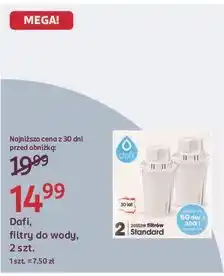 Rossmann Dafi, filtry do wody, 2 szt oferta
