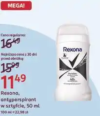 Rossmann Rexona, antyperspirant w sztyfcie oferta