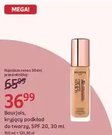 Rossmann Bourjois, kryjący podkład do twarzy, SPF 20 oferta