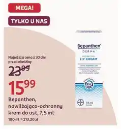 Rossmann Bepanthen, nawilżająco-ochronny krem do ust oferta