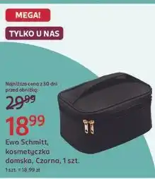 Rossmann Ewa Schmitt, kosmetyczka damska, Czarna, 1 szt oferta