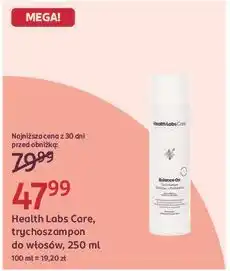 Rossmann Health Labs Care, trychoszampon do włosów oferta
