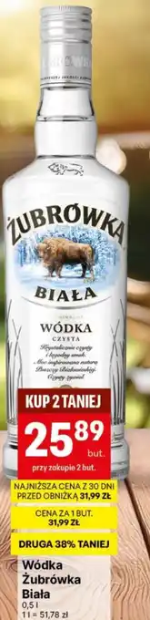 Delikatesy Centrum Wódka Żubrówka Biała oferta