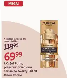 Rossmann L'Oréal Paris, przeciwstarzeniowe serum do twarzy oferta
