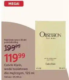 Rossmann Calvin Klein, woda toaletowa dla mężczyzn oferta