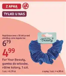 Rossmann For Your Beauty, gumka do włosów, różne kolory, 1 szt oferta
