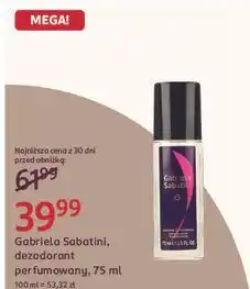 Rossmann Gabriela Sabatini, dezodorant perfumowany oferta