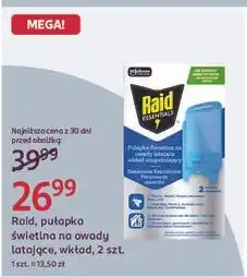 Rossmann Raid, pułapka świetlna na owady latające, wkład, 2 szt oferta