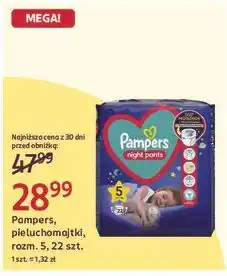 Rossmann Pampers, pieluchomajtki, rozm. 5, 22 szt oferta