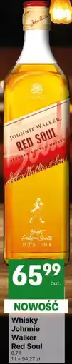 Delikatesy Centrum Whisky Johnnie Walker Red Soul oferta