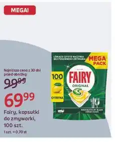 Rossmann Fairy, kapsułki do zmywarki, 100 szt oferta