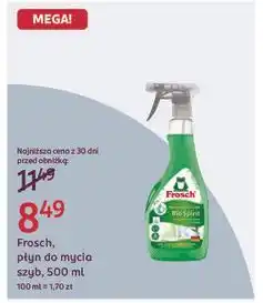 Rossmann Frosch, płyn do mycia szyb oferta