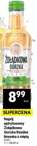 Delikatesy Centrum Napój spirytusowy Żołądkowa Gorzka Rześka limonka z miętą oferta