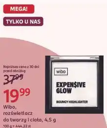 Rossmann Wibo, rozświetlacz do twarzy i ciała oferta