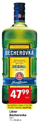 Delikatesy Centrum Likier Becherovka oferta